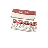 LUMINKEY LO75 Hot-swappable Custom Mechanical Keyboard mechkeysshop Crimson Blaze 