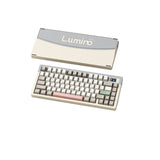 LUMINKEY LO75 Hot-swappable Custom Mechanical Keyboard mechkeysshop Retro Charm 