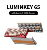 LUMINKEY65 Hot-swappable VIA Aluminium Alloy Mechanical Keyboard mechkeysshop 