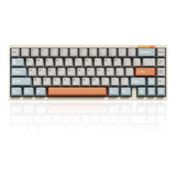 LUMINKEY65 Hot-swappable VIA Aluminium Alloy Mechanical Keyboard mechkeysshop Creamy White 