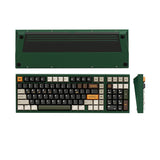 LUMINKEY98 Exchangeable PAD Luminum Alloy Mechanical Keyboard mechkeysshop Ano-Jade Green GATERON Sylva Switch 