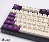 Maxkey Purple White SA 134 Keys ABS Keycap mechkeysshop 