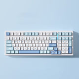 MCHOSE G98 Gasket Three Mode Mechanical Keyboard mechkeysshop G98 Blue KTT Hyacinth 