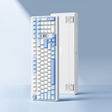 MCHOSE G98 V2 Gasket Three Mode Mechanical Keyboard mechkeysshop G98 V2 Blue TTC Flaming Orange 