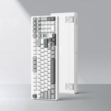 MCHOSE G98 V2 Gasket Three Mode Mechanical Keyboard mechkeysshop G98 V2 Grey TTC Flaming Orange 