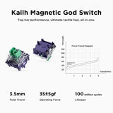 MCHOSE Jet 75 Hall Effect Magnetic Switch Gaming Keyboard mechkeysshop 