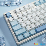 MCHOSE K87 Three Mode Gasket Mechanical Keyboard mechkeysshop 