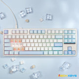 MCHOSE K87 Three Mode Gasket Mechanical Keyboard mechkeysshop 