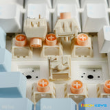 MCHOSE K87 Three Mode Gasket Mechanical Keyboard mechkeysshop 