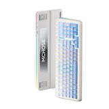 MCHOSE K99 V2 Gasket Mechanical Keyboard mechkeysshop K99 V2-Ice Blue Beige ice cream 