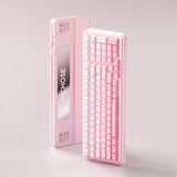 MCHOSE K99 V2 Gasket Mechanical Keyboard mechkeysshop K99 V2-Pink Beige ice cream 