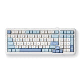 MCHOSE K99 V2 Gasket Mechanical Keyboard mechkeysshop K99 V2-Sky Blue Beige ice cream 