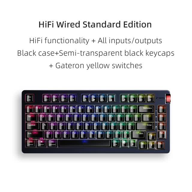 FiiO KB3 Hifi Audio Mechanical Keyboard