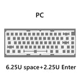 MONKA 6067 Split Space Positioning Plate mechkeysshop PC(6.25U space+2.25U Enter) 