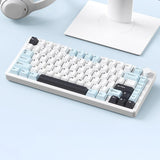 MONKA A75 Aluminum Tri-Mode Wireless Mechanical Keyboard mechkeysshop 