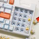 MONKA AE98 Gasket Hot-swap Three Mode Mechanical Keyboard mechkeysshop 