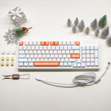 MONKA AE98 Gasket Hot-swap Three Mode Mechanical Keyboard mechkeysshop Blue&Orange G Yellow Pro 2.0 