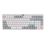 NIZ L84/L99 Low Profile MAC Three Mode EC Keyboard mechkeysshop L99-Three mode 30g White