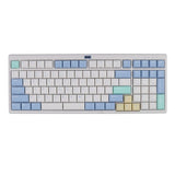 NIZ L84/L99 Low Profile MAC Three Mode EC Keyboard mechkeysshop L99-Three mode 30g WhiteBlue
