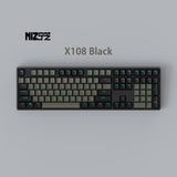 NIZ X108 Capacitancia Black 2021 EC Keyboard mechkeysshop 