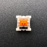 Outemu Linear Tactile Silent Mechanical Keyboard Switches mechkeysshop Orange Switch 10PCS 