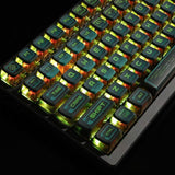 PIIFOX Binary ASA Profile Keycaps mechkeysshop 