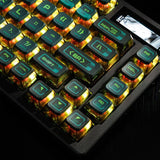 PIIFOX Binary ASA Profile Keycaps mechkeysshop 
