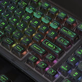 PIIFOX Binary ASA Profile Keycaps mechkeysshop 