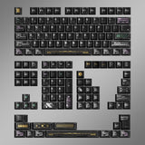 PIIFOX Cyber Ruins Cherry Profile PC Keycaps Set mechkeysshop 