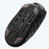 PWNAGE Stormbreaker Glass Feet mechkeysshop Glass Red Trim on Black 