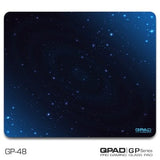 QPAD GP-48 Glass Mouse Pad mechkeysshop GP-48C Starry 480x400x4mm 
