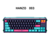 Shurikey Hanzo 65% ABS White LED Mechanical Keyboard mechkeysshop 