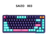 Shurikey Saizo 81 keys ABS White LED Mechanical Keyboard mechkeysshop 003 Varmilo EC Sakura V2 