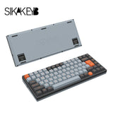 SIKAKEYB Castle CK75 Magnetic Switch Mechanical Keyboard mechkeysshop Grey Magnetic Jade Switch 