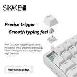 SIKAKEYB Castle CK75 US 83Key Magnetic Switch Mechanical Keyboard mechkeysshop 