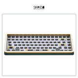 SIKAKEYB SK5 Mountain City Aluminum/Transparent 84keys Keyboard Kit