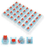 Skyloong Glacier Customized Mechanical Keyboard Switches mechkeysshop Glacier Red 35 pieces 