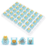 Skyloong Glacier Customized Mechanical Keyboard Switches mechkeysshop Glacier Yellow 35 pieces 