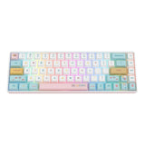 Skyloong Macaron Wireless RGB Mechanical Keyboard mechkeysshop Wired 68key G Yellow Pro