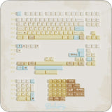 Soulcat Bakery Meow Cherry Profile PBT+PC Keycaps Set mechkeysshop 