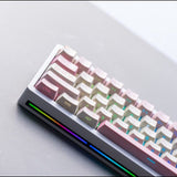 Soulcat Pixel Meow Cherry Profile PBT Side-printed Keycaps Set mechkeysshop 