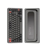 TickType Evoworks EVO75 Aluminium Alloy RGB Mechanical Keyboard mechkeysshop Rye Switch + PP Plate Basalt Gray 