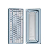 TickType Evoworks EVO75 Aluminium Alloy RGB Mechanical Keyboard mechkeysshop Rye Switch + PP Plate Ice Blue 