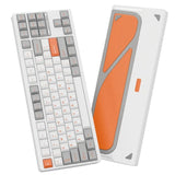 TickType Evoworks EVO80 Aluminium Alloy RGB Mechanical Keyboard mechkeysshop Spray-Coated Spark Azure Switch(FR4) 