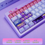 Titan Nation Hi Score Girl Cherry Profile PC Keycaps Set mechkeysshop 