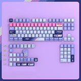 Titan Nation Hi Score Girl Cherry Profile PC Keycaps Set mechkeysshop 130keys 