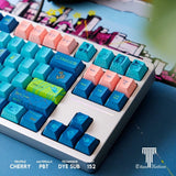 Titan Nation JOJO Stone Ocean Cherry Profile Keycaps mechkeysshop 