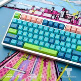Titan Nation JOJO Stone Ocean Cherry Profile Keycaps mechkeysshop 