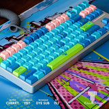 Titan Nation JOJO Stone Ocean Cherry Profile Keycaps mechkeysshop 