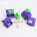 TTC Holy Panda Keyboard 5pins Switches mechkeysshop 10pieces Purple 